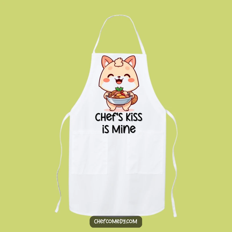 Funny Proud Chef Animal Dish Apron: Cook with Pride and Flair