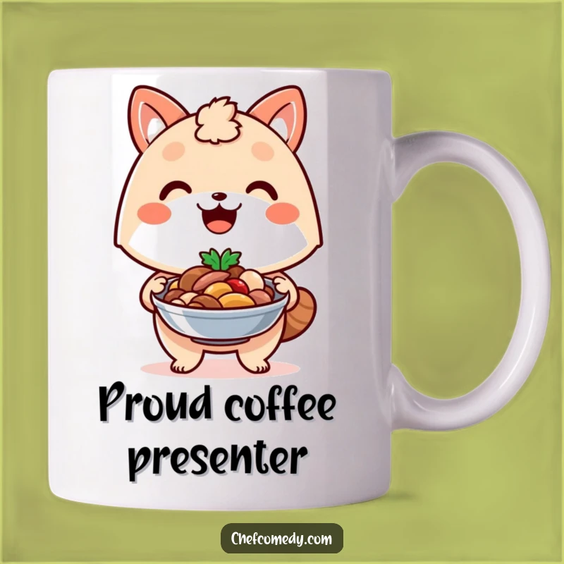 Funny Proud Chef Animal Dish Mug: Perfect Gift for Home Cooks