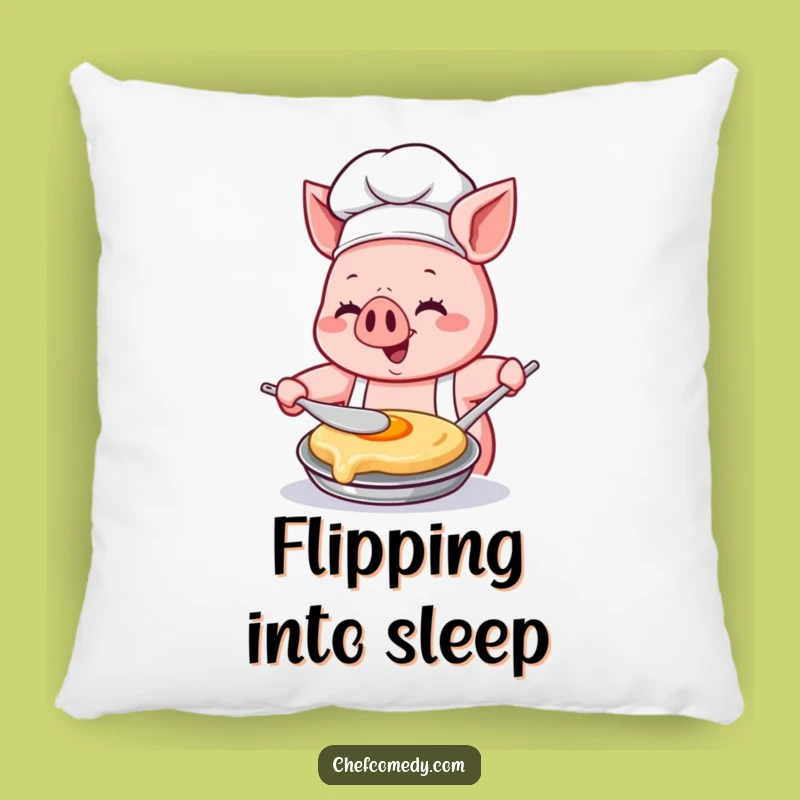 Funny Kawaii Pig Chef Pillow: Cozy Comfort with Culinary Charm