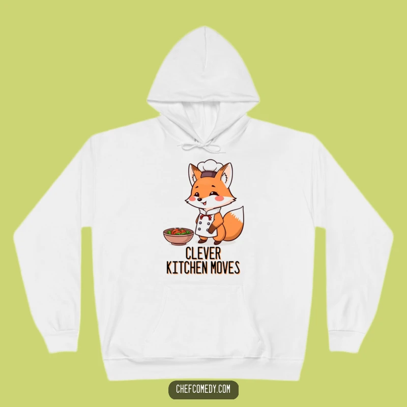 Funny Fox Chef Hoodie: Victorious Cooking Gear, a Warm and Funny Gift for Chefs