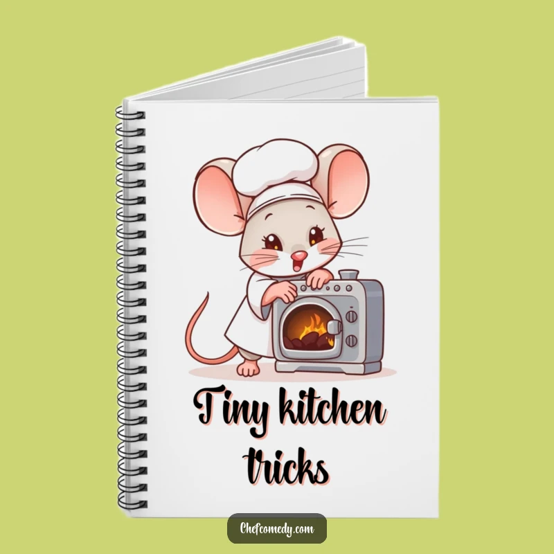 Funny Mouse Chef Notebook: Jot Down Ideas with This Tiny Baker, Great Gift