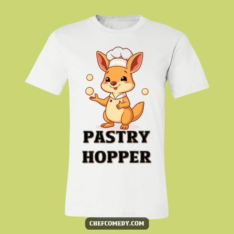 Funny Kangaroo Chef T-Shirt - Baker's Delight and Hilarious Gift