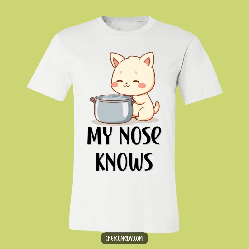 Funny Kawaii Animal T-Shirt - Perfect Humorous Gift for Food Lovers