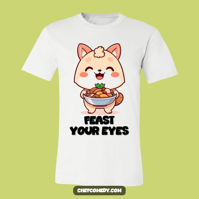 Funny Proud Chef Animal Dish T-Shirt: Wear Your Culinary Masterpiece